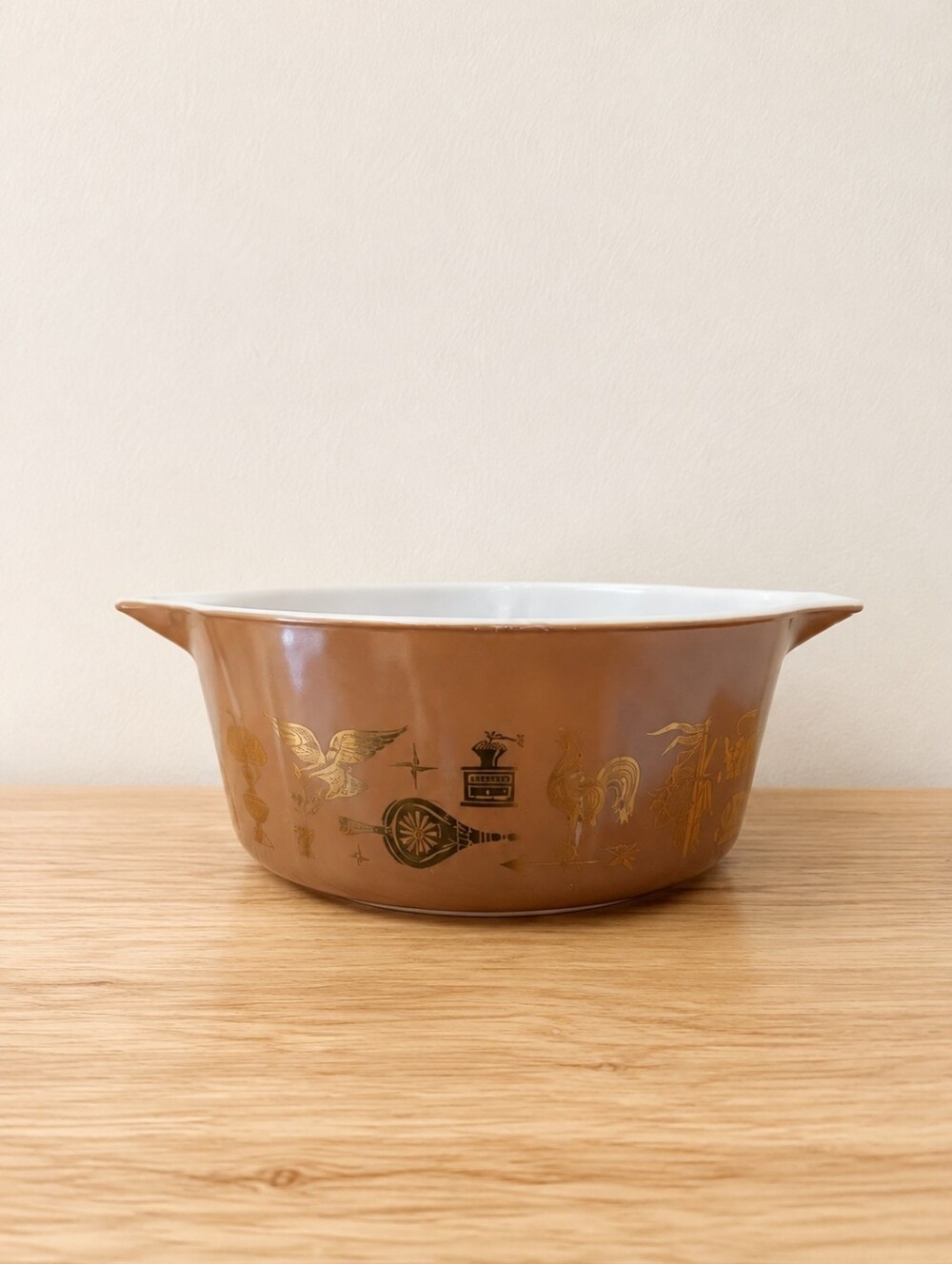 Vintage Pyrex “Early American”– 475‑B (2.5 QT)